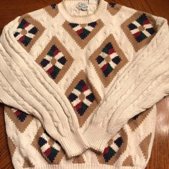 417 Long Sleeves Crew Neck Sweater XL - Picture 2 of 6